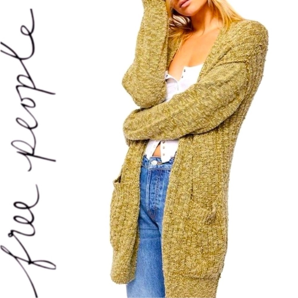 Free People Women's Cardigan Sweater - Picture 2 of 6